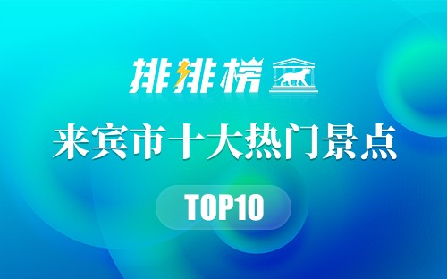 2023年来宾市十大热门景点