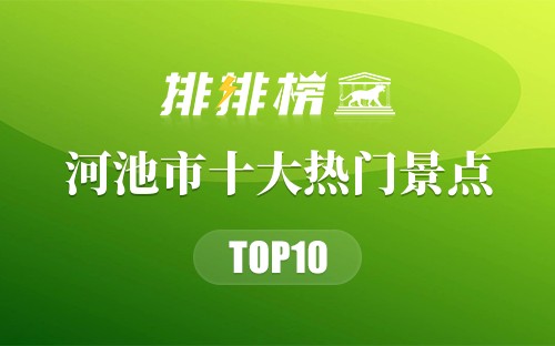 2023年河池市十大热门景点