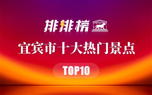 2023年宜宾市十大热门景点