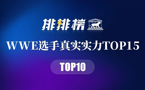 WWE选手真实实力TOP15