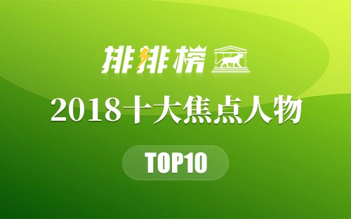 2018十大焦点人物