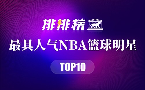 最具人气NBA篮球明星