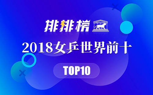 2018女乒世界排名前十